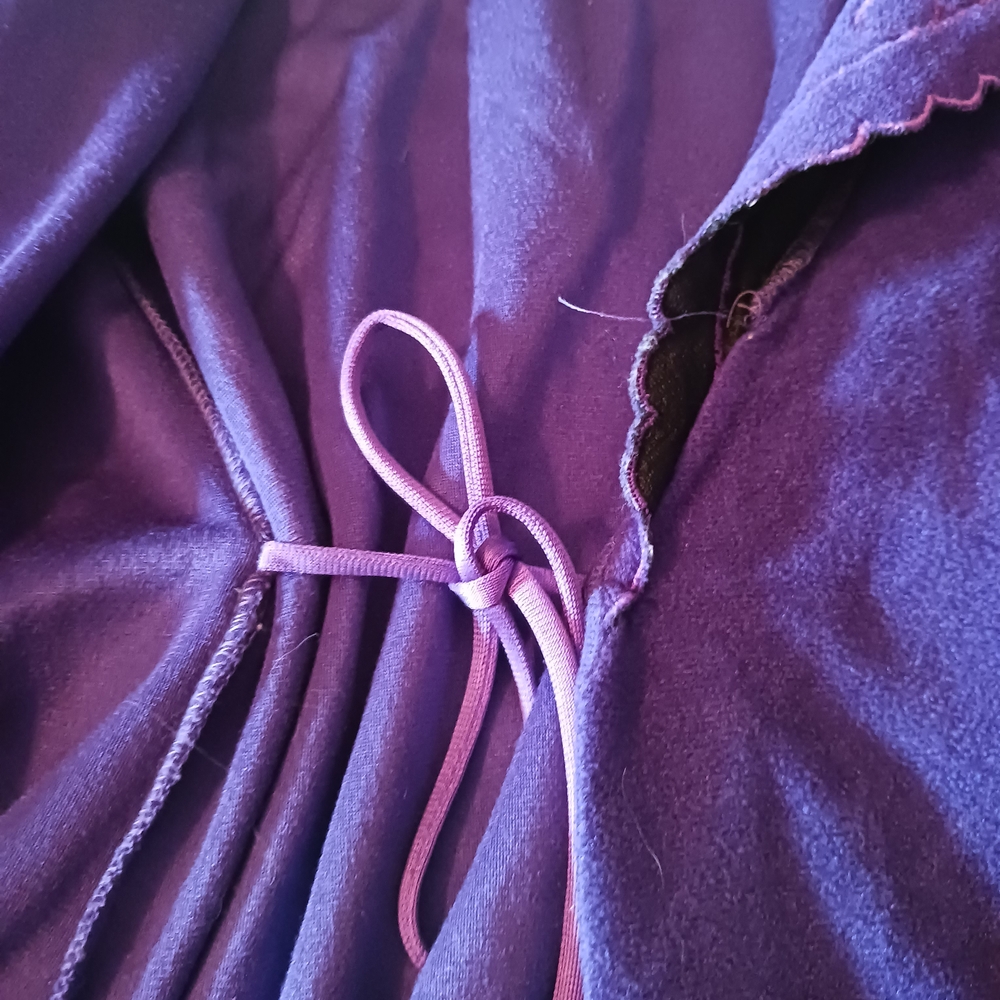 Vintage 90's Vanity Fair Purple Robe - Picture 8 of 15